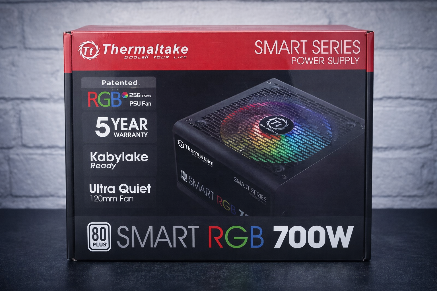 Fuente Thermaltake Smart RGB 700W RGB 80 Plus White