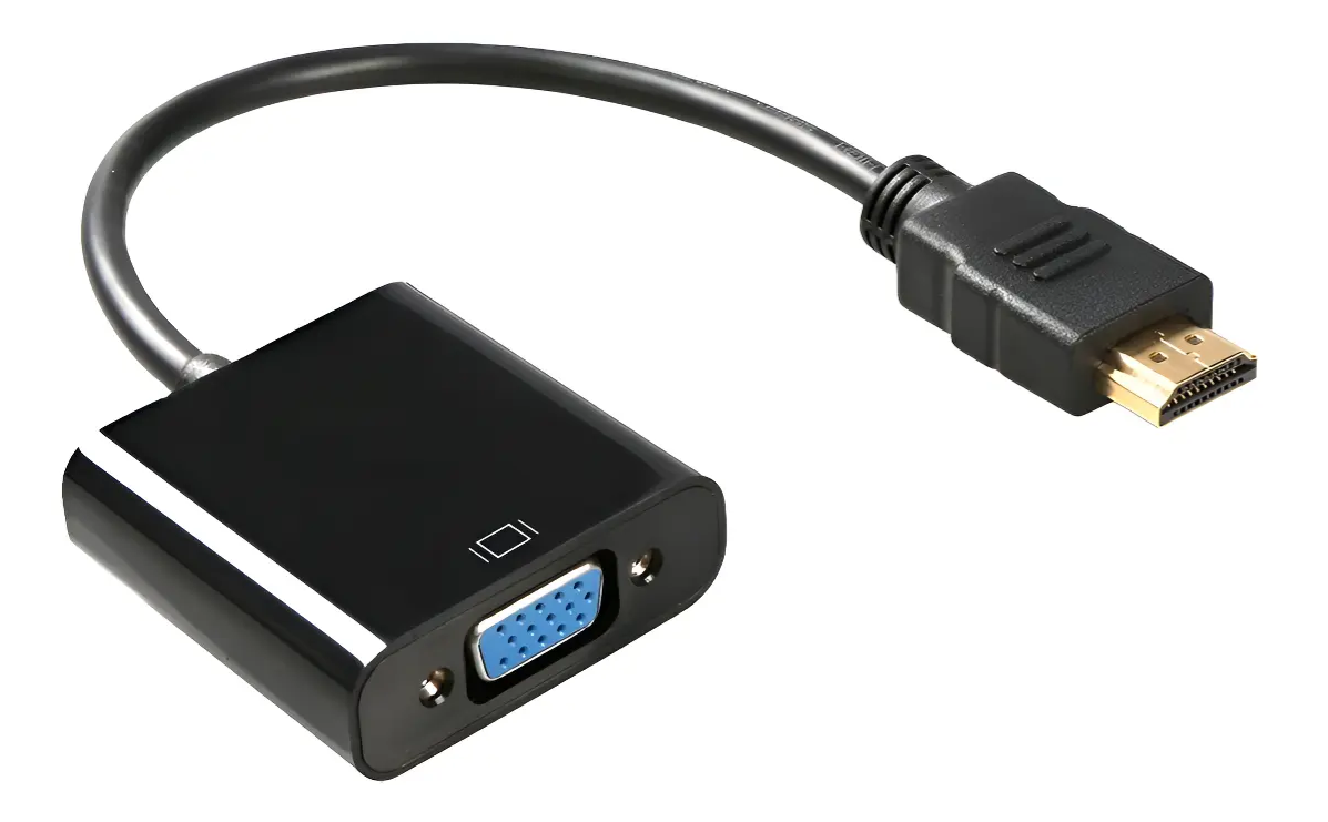 Cable conversor hdmi a vga conversor netbook 1080p fhd